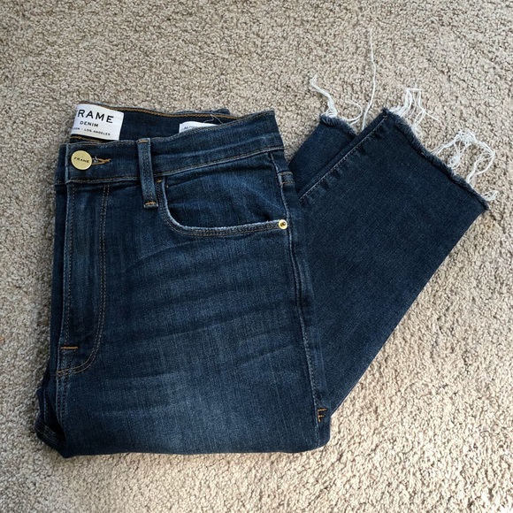 Frame denim Ali high rise cigarette - Picture 1 of 5
